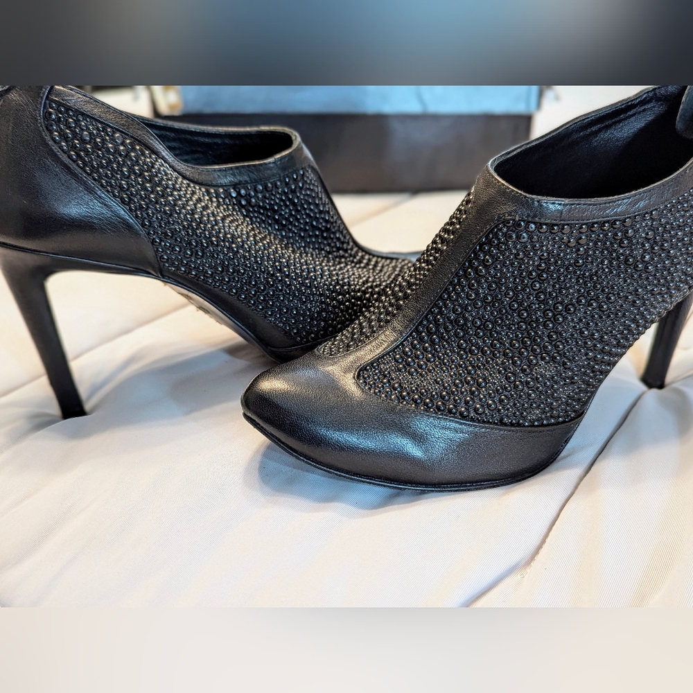Maloles black stud heels - Picture 11 of 16